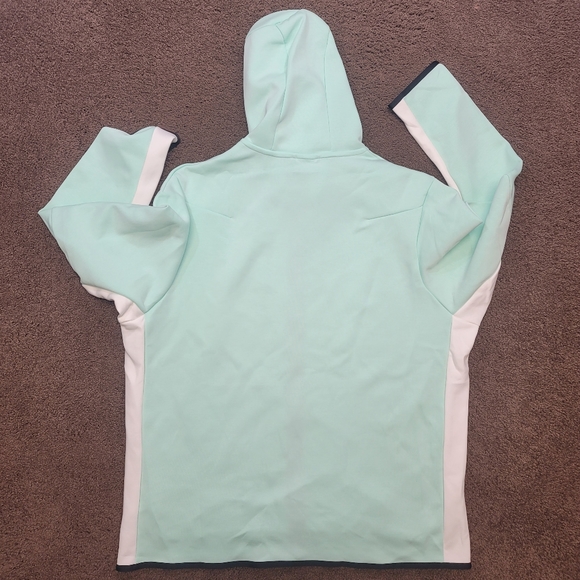 Nike Sportswear Tech Fleece Full-Zip Hoodie Mint Green CU4489-379 Mens Sizes New - Picture 6 of 8